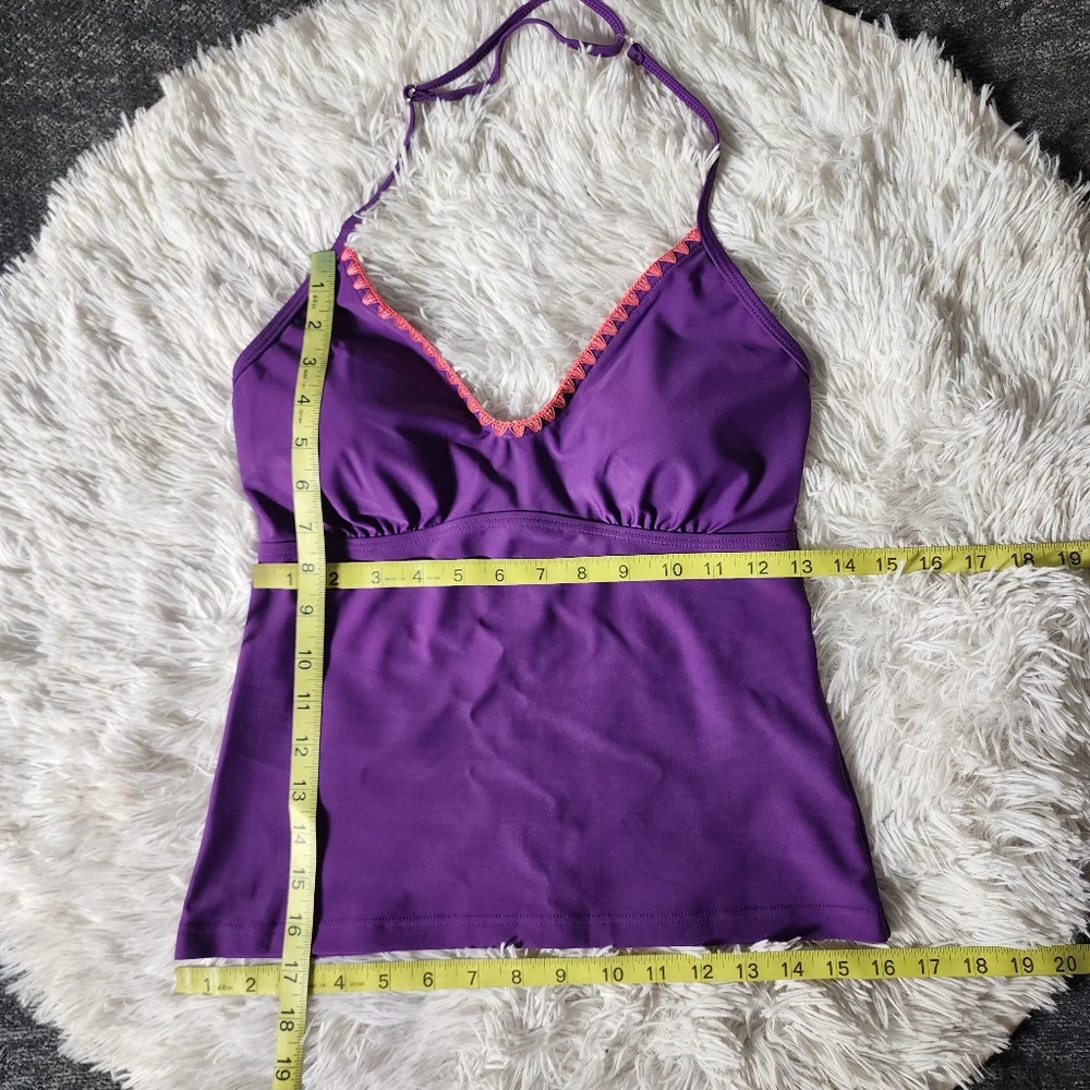 Bawdy Purple Tankini Set - Picture 5 of 9